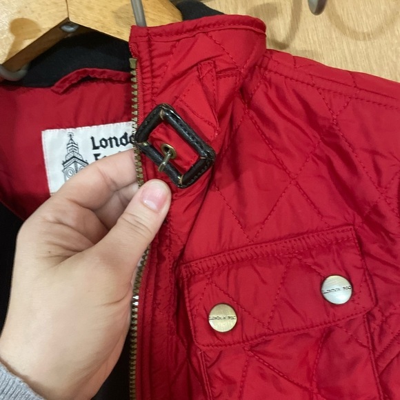 LONDON FOG-Women's Quilted Barn Jacket sz S - Picture 3 of 5